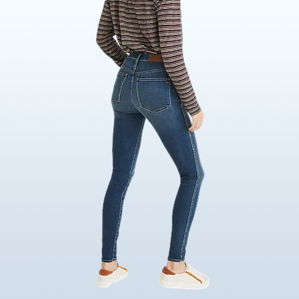 ⚜️Designer: Madewell 10" High-Rise Roadtripper Jeans in Playford Wash, Size 26” - Picture 12 of 12